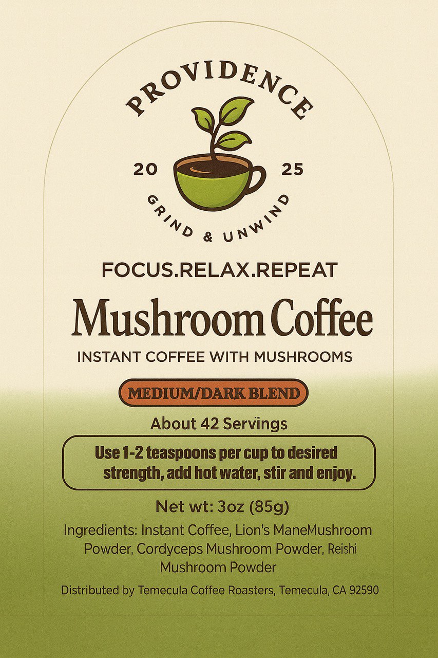 Instant Mushroom Coffee
